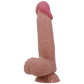 Pretty Love Sliding Skin Series 8.1" Dildo Tan