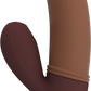 Pretty Love Rechargeable Kane Rabbit G-Spot Vibrator Brown