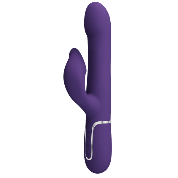 Pretty Love Falin - 4in1 Multi-function Rabbit Vibrator Dark Purple