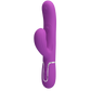 Pretty Love Perdita - 3in1 Multi-function Rabbit Vibrator Purple