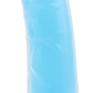 La Viva Neon Stevie Dildo Dong w Suction Cup Glow Blue