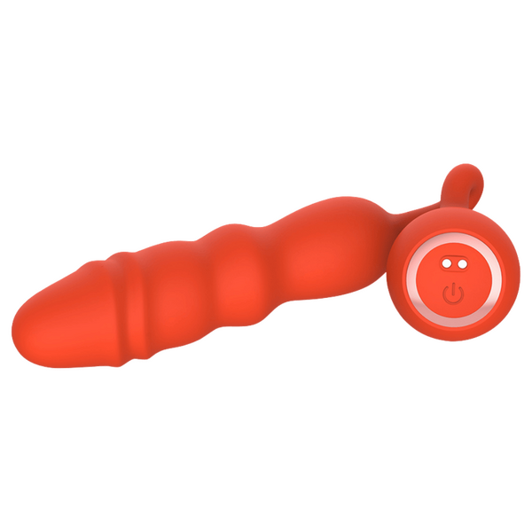 CHISA Kissen Glitz Thrusting Vibrator Orange