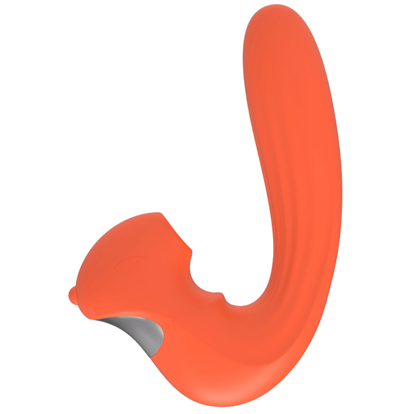 CHISA Kissen Kraken Suction Vibrator Orange