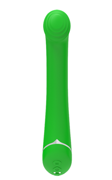 CHISA Lust Ripple G-Spot Vibrator Green