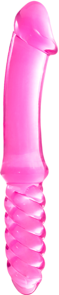 Excellent Power Lust Jelly 9.5" (24cm) Double Ended Dildo Pink