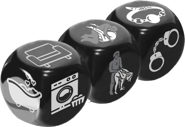 Excellent Power | Romantic Dices - Sex Dice Game 3 Pieces in 1 Set