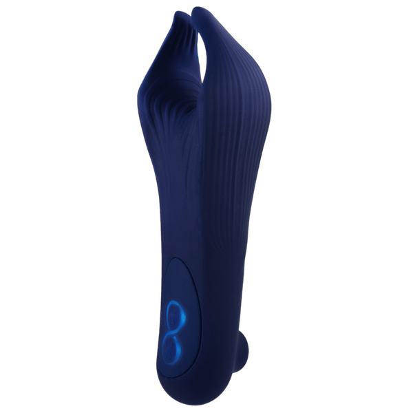 NMC Twin Moist Multi-functional Rechargeable Stimulator Blue