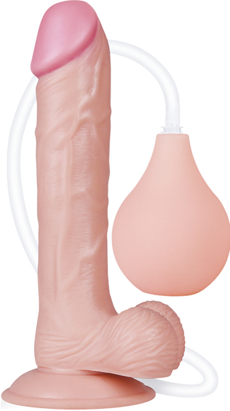 Lovetoy 9" Squirt Extreme Realistic Dildo Flesh