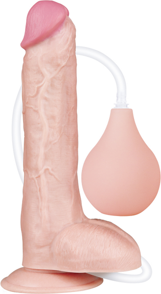 Lovetoy 10" Squirt Extreme Realistic Dildo Flesh