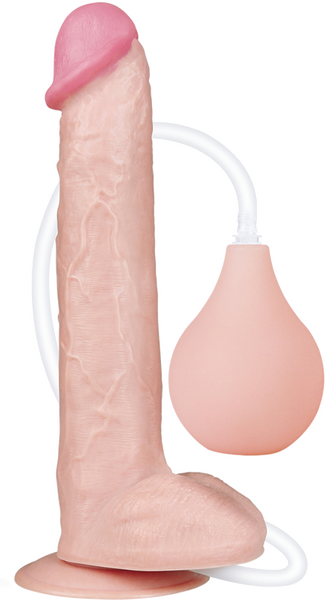 Lovetoy 11" Squirt Extreme Realistic Dildo Flesh