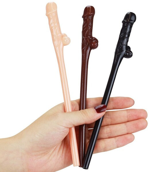 Lovetoy | Willy Straws Willy Straws (Flesh, Brown, Black)