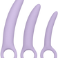 CALEXOTICS Dr. Laura Berman - Alena Set Of 3 Silicone Dilators (Lavender)