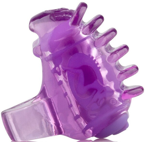 ScreamingO Fingo Tips - Tingling Mini Micro Finger Vibe Vibrator Purple