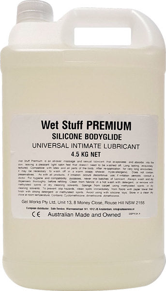 Wet Stuff Premium Silicone Bodyglide Lube Lubricant 4.5kg