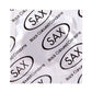 Sax Max Regular Smooth Latex Black Coloured Condoms 53mm Bulk 144