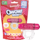 ScreamingO Owow 4B Low Pitch Bass Bullet Vibrating Cock Ring Strawberry