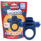 ScreamingO 4B Low Pitch Bass Skooch Vibrating Cock Ring with Flexible Fins - Blue