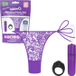 ScreamingO Vibrating Panty Set w Remote Ring 4T High Pitch Treble Grape