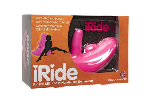 Doc Johnson iRide - Hands Free Vibrating Vibrator Rider Pad