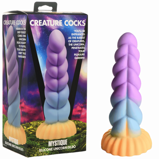 Creature Cocks Mystique Silicone Unicorn Dildo