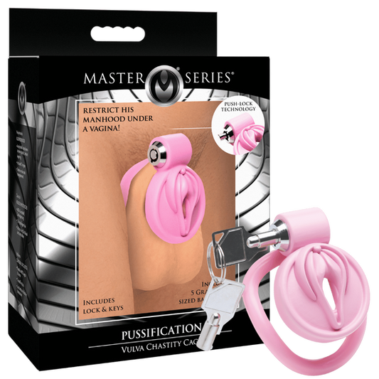 Master Series Pussification Vulva Chastity Cage