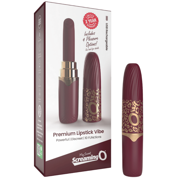 ScreamingO Premium Lipstick Vibe Merlot