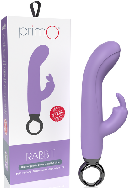 ScreamingO PrimO® Rabbit Rechargeable Rabbit Vibrator Vibe Lilac