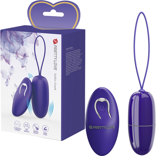 Pretty Love Selkie Youth Egg Vibrator Purple