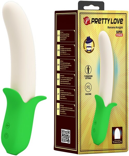 Pretty Love Rechargeable Banana Super Power Vibrator