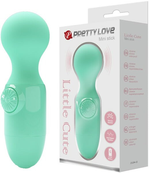 Pretty Love Little Cute Mini Stick Massager Vibrator Teal