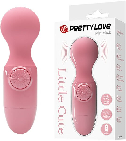 Pretty Love Little Cute Mini Stick Massager Vibrator Pink