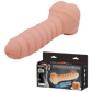 Crazy Bull Stronger Man 8.6" Vibrating Stroker or Penis Extender (Flesh)