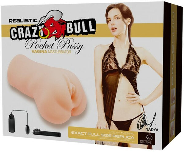 Crazy Bull Vibrating Pocket Pussy - Nadya