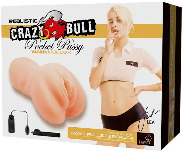 Crazy Bull Vibrating Pocket Pussy - Lea