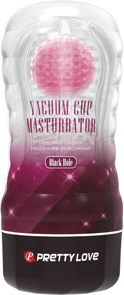 Pretty Love Vacuum Cup Masturbator (Black Hole)