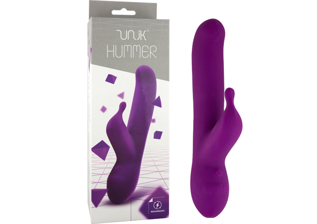 Seven Creations Unik - Hummer Rechargeable Vibe Rabbit Vibrator Lavender