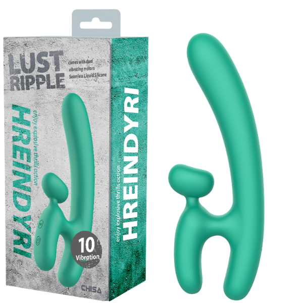 CHISA Lust Ripple Hriendyri Vibrator Teal