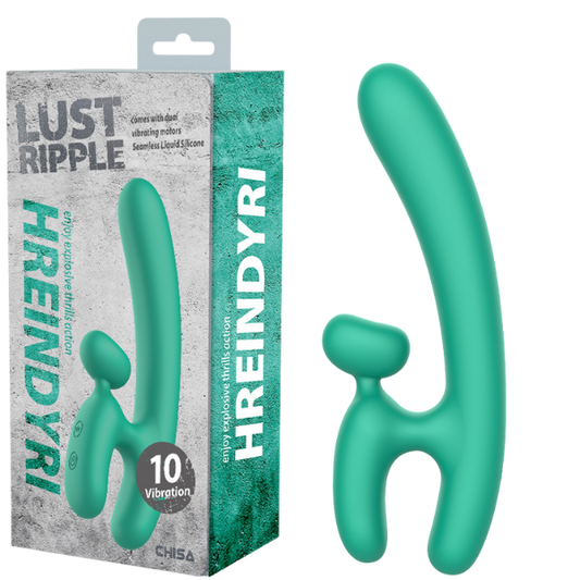 CHISA Lust Ripple Hriendyri Vibrator Teal