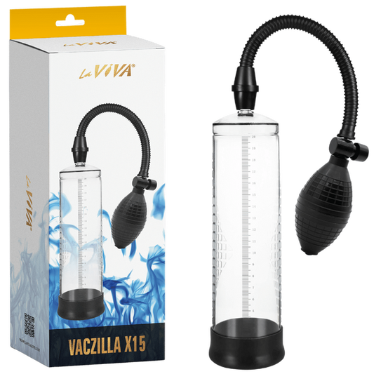 La Viva Vaczilla X15 Original Bulb Design Penis Pump