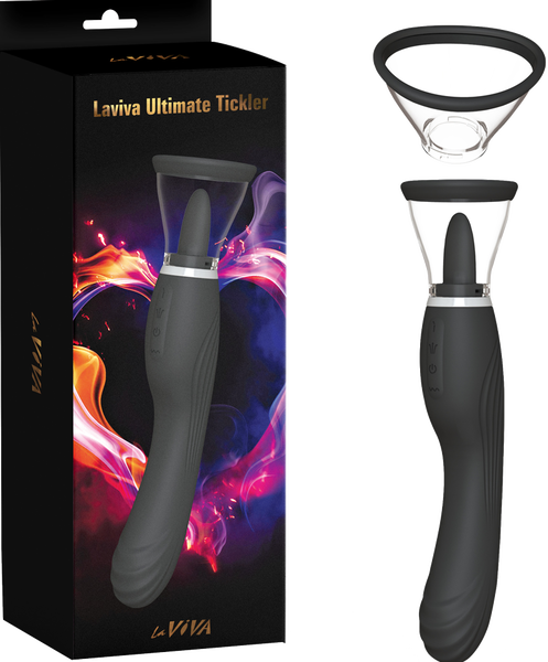 La Viva Ultimate Tickler Black