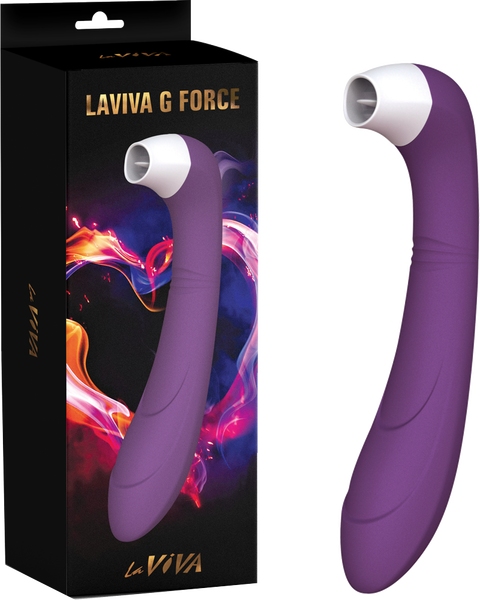 La Viva G Force Tickler Vibrator Purple