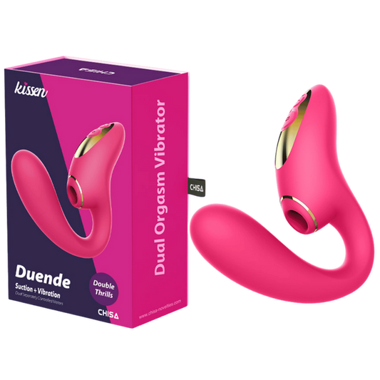 CHISA Kissen Duende Suction Vibrator Pink