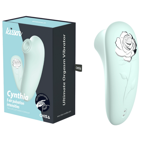 CHISA Kissen Cynthia Clitoral Air Pulsation Suction Vibrator Sky Blue