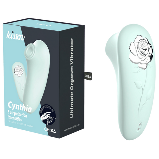 CHISA Kissen Cynthia Clitoral Air Pulsation Suction Vibrator Sky Blue