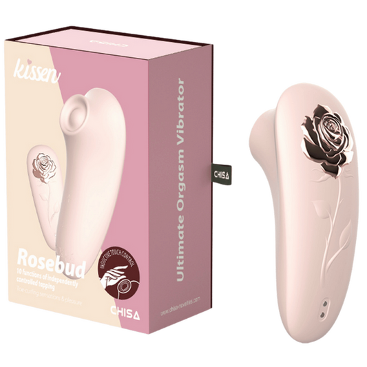 CHISA Kissen Rosebud Clitoral Tapping Vibrator Pink