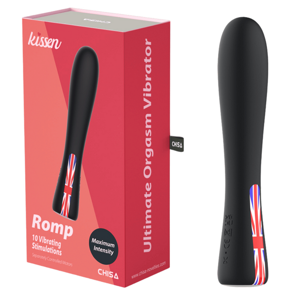 CHISA Kissen Romp Vibrator Black