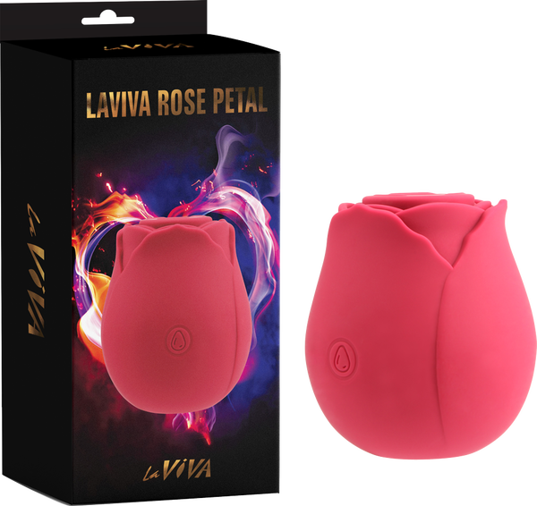 La Viva Rose Petal Suction Glide Vibrator