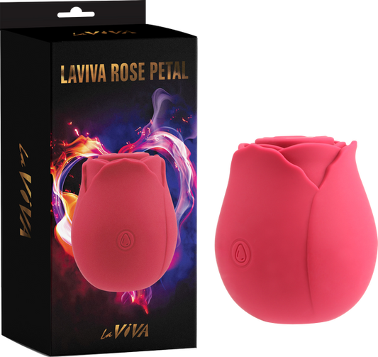 La Viva Rose Petal Suction Glide Vibrator