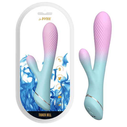 La Viva Tinker Bell Rabbit Vibrator Pink/Blue