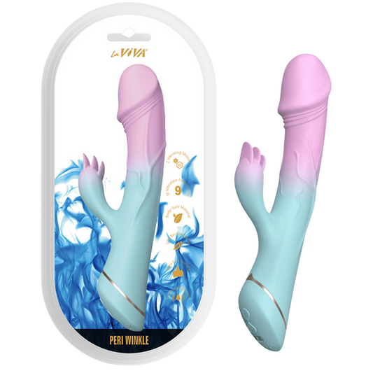 La Viva Peri Winkle Rabbit Vibrator Pink/Blue